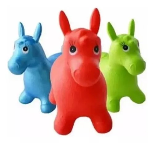 Saltarín Burro Inflable Con Pito